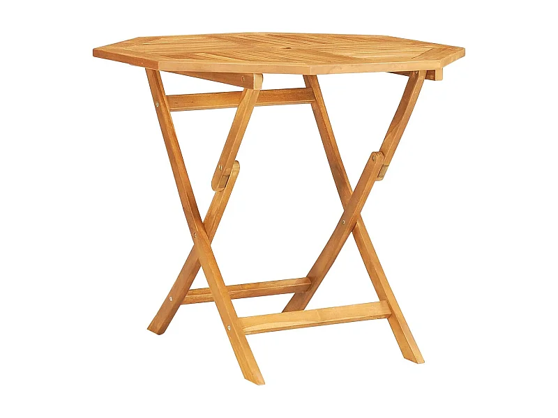Venosa  Tuintafel inklapbaar 85x85x76 cm massief teakhout