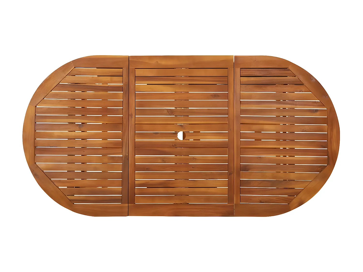 Liseleje  Table à dîner de jardin 180x90x75 cm Bois d'acacia solide