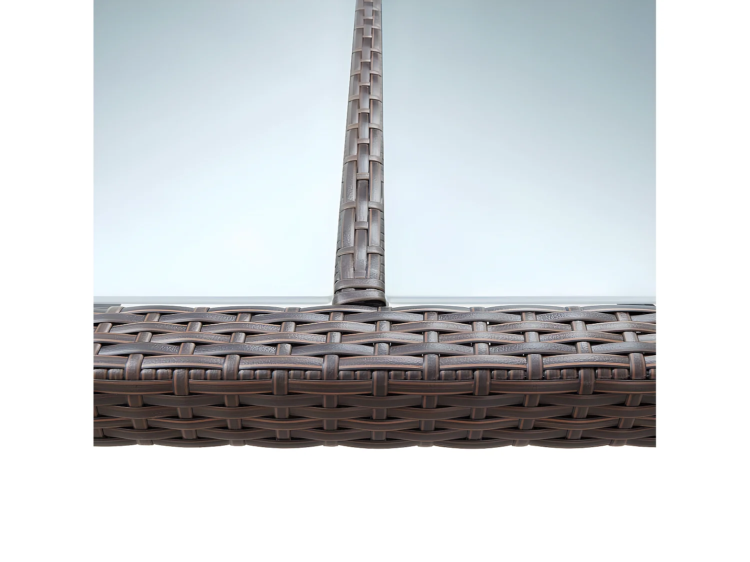 Ludovico  Tuintafel 200x150x74 cm poly rattan bruin