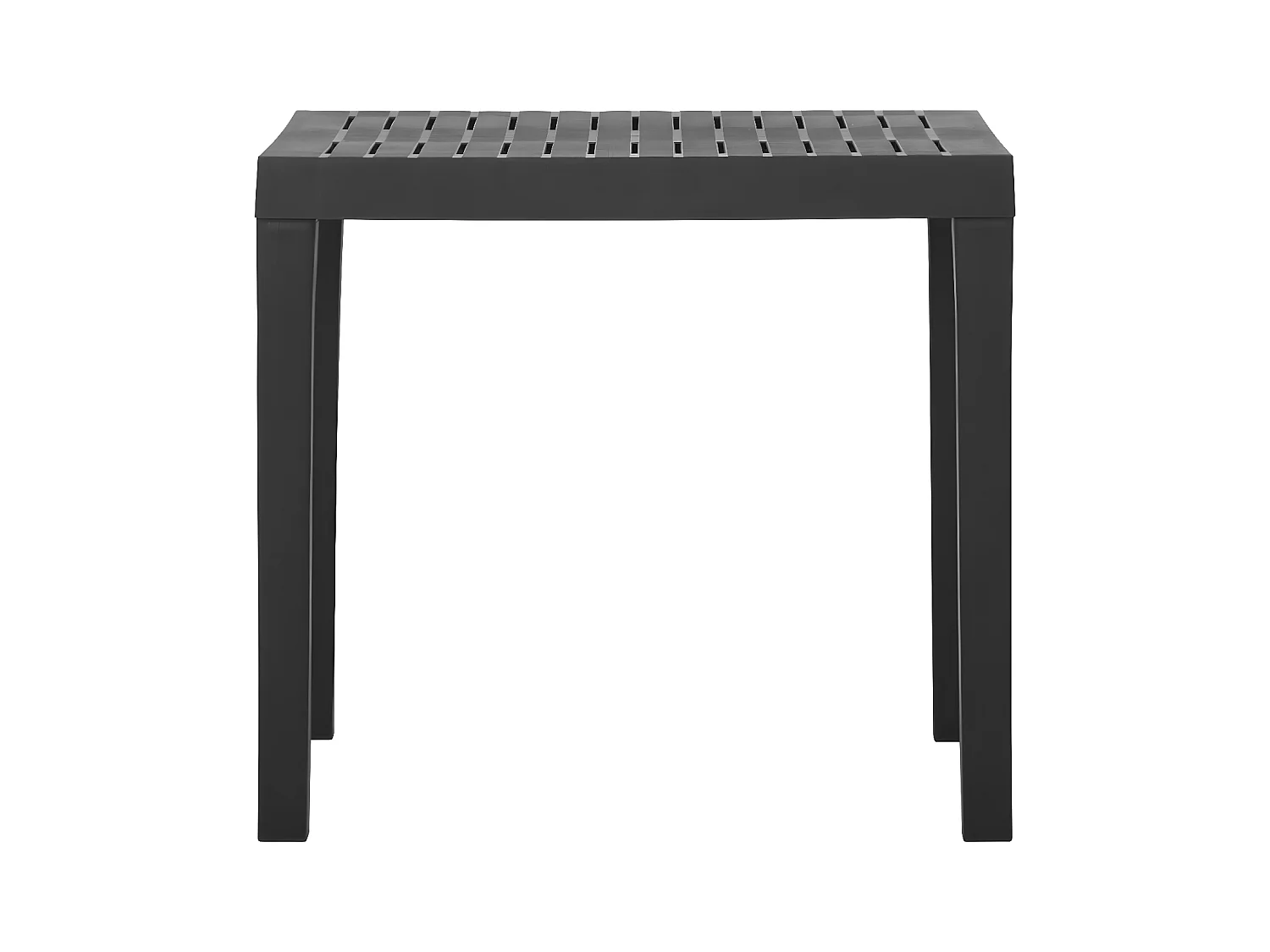 Blankenberge  Tuintafel 79x65x72 cm kunststof grijs