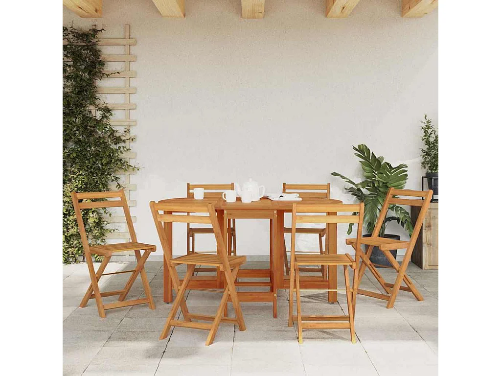 Garden Furniture -  Tuintafel 130x90x72 cm massief acaciahout