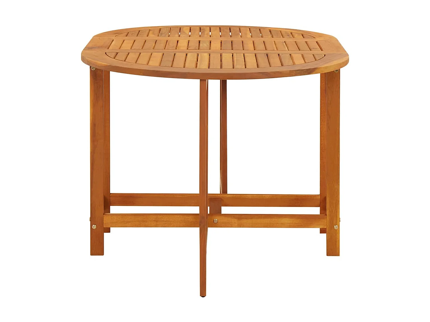 Garden Furniture -  Tuintafel 130x90x72 cm massief acaciahout