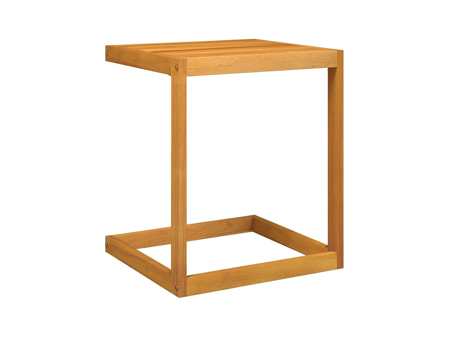 Garden Furniture -  Bijzettafel C-vormig 42x40x50 cm massief acaciahout