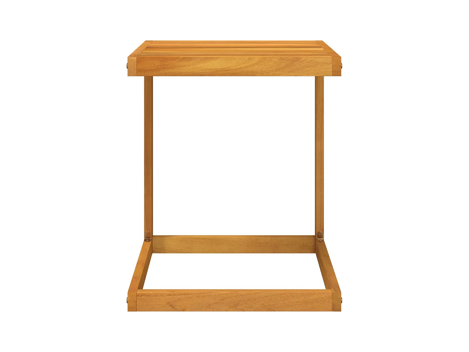 Garden Furniture -  Bijzettafel C-vormig 42x40x50 cm massief acaciahout