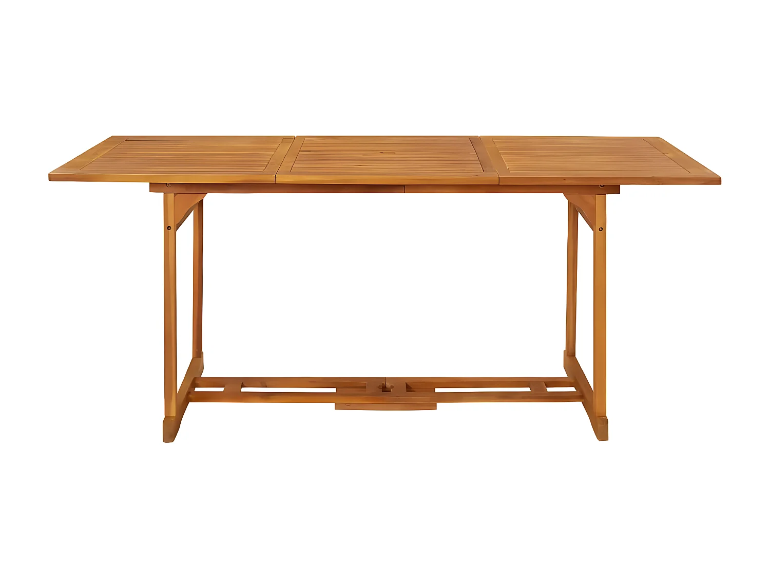 Kuortane  Table à dîner de jardin 180x90x75 cm Bois d'acacia solide