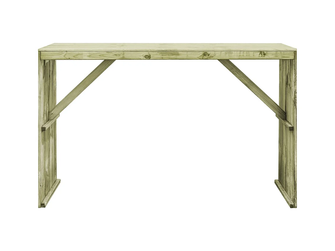 Pierre-François-Henri  Table de bar 170x60x110 cm Pin imprégné