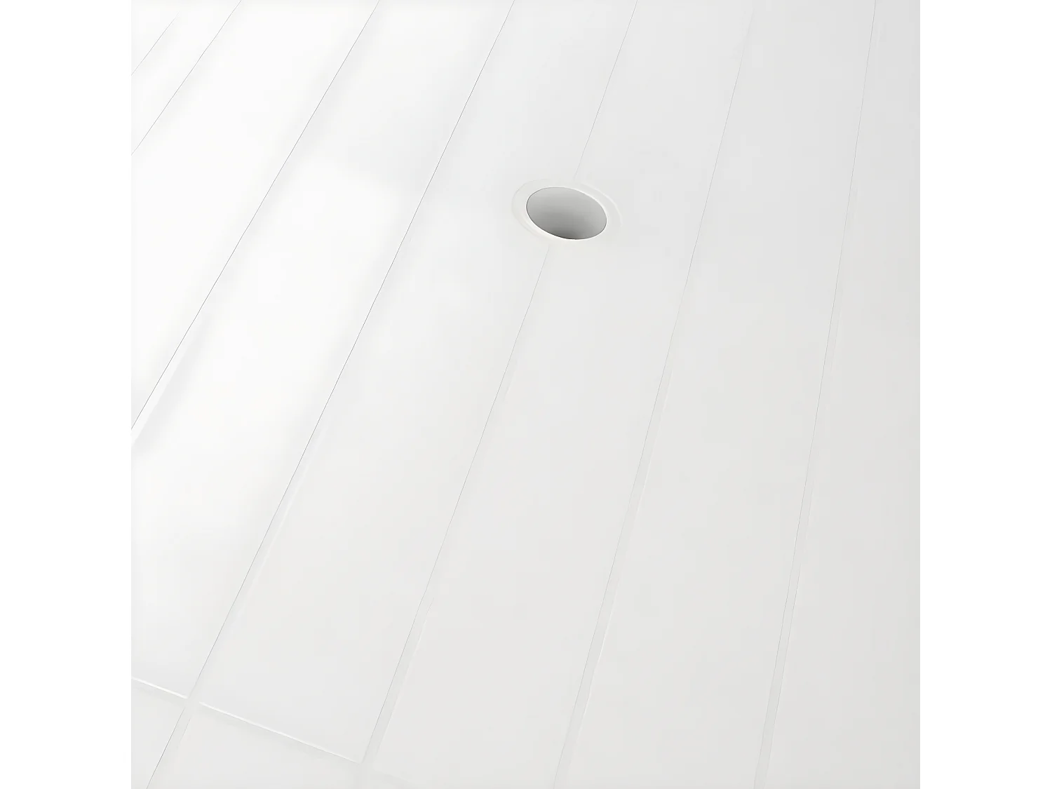 Taha  Table de jardin Blanc 126 x 76 x 72 cm Plastique