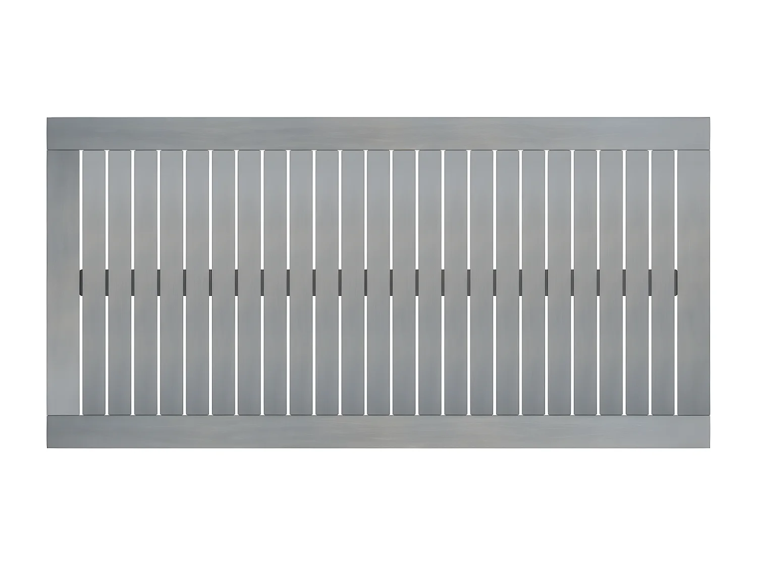 Garden Furniture -  Couchtisch 100x50x33 cm Grau Massivholz Akazie