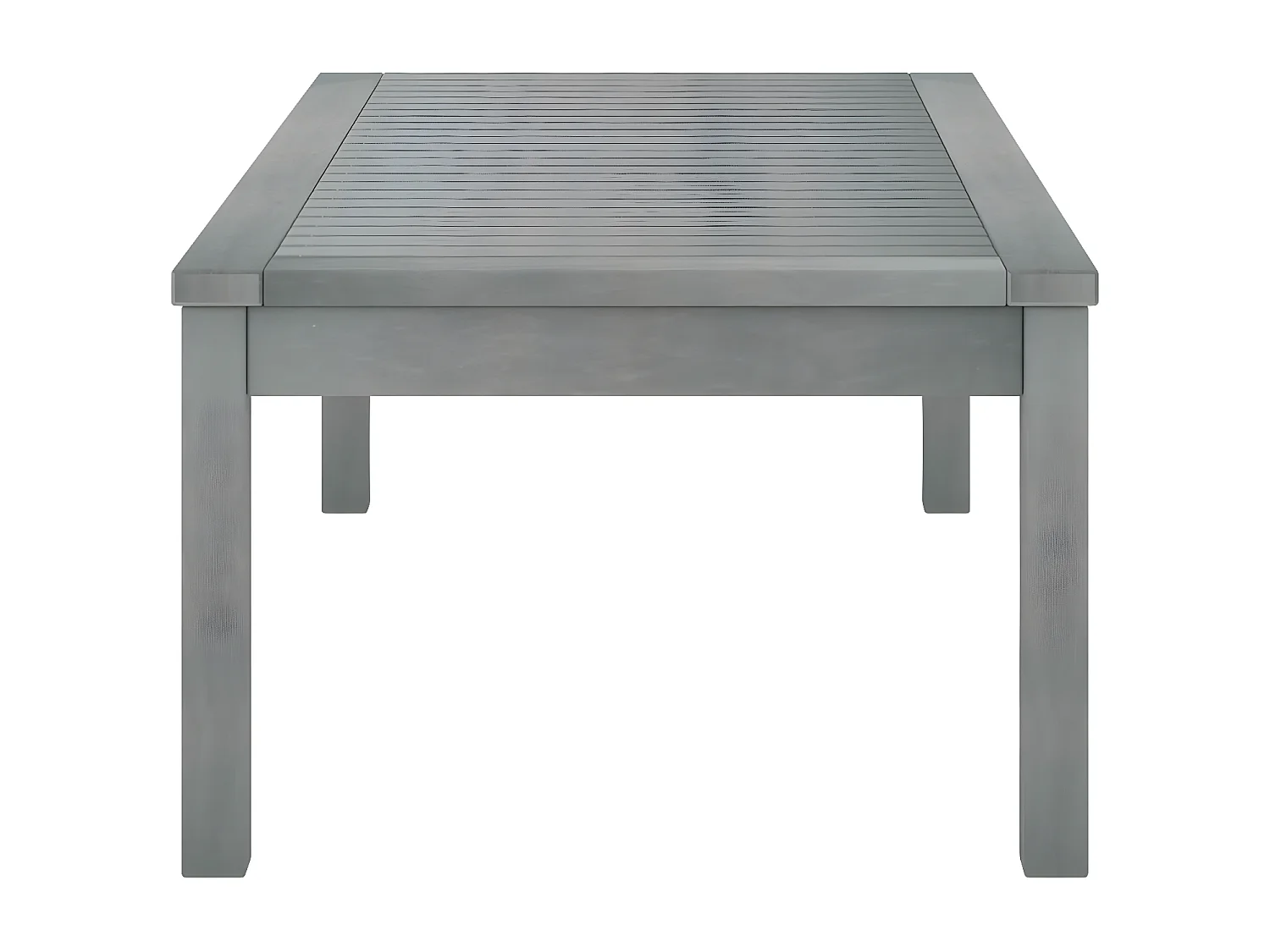 Garden Furniture -  Salontafel 100x50x33 cm massief acaciahout grijs