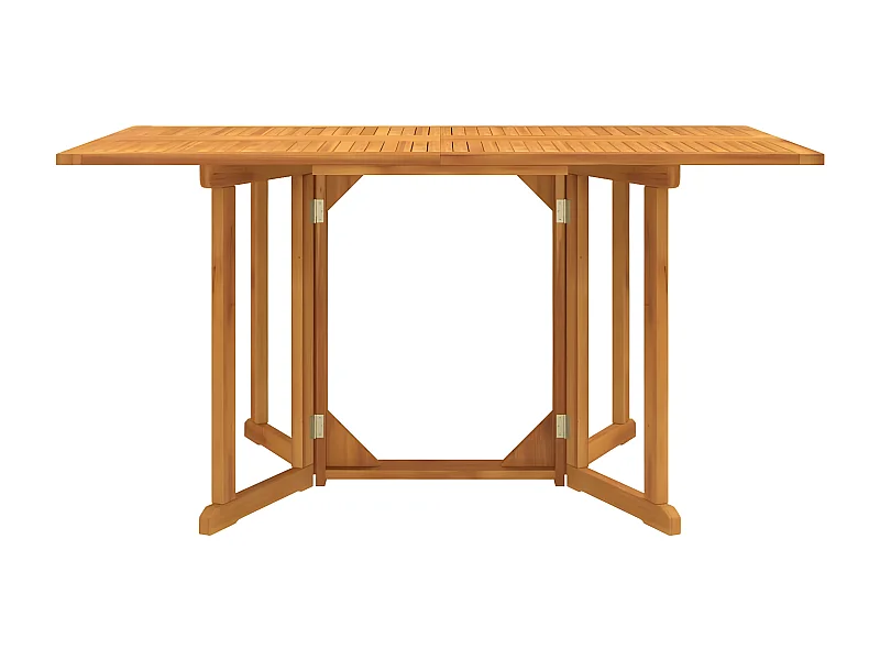 Boolavogue  Garten-Klapptisch Butterfly 150x90x75 cm Massivholz Teak