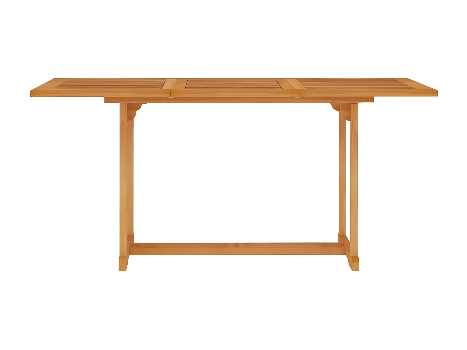 Sandro  Tuintafel 150x90x75 cm massief teakhout