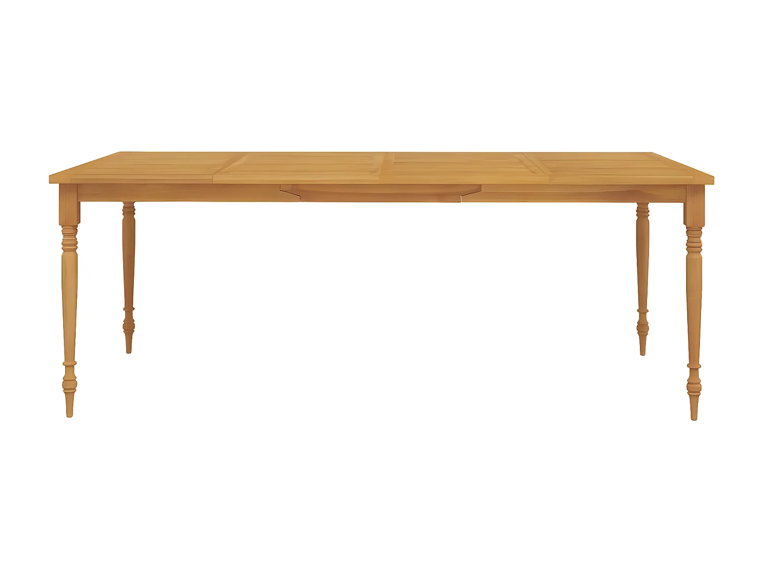 Harion  Tavolo Batavia 200x100x75 cm in Legno Massello di Teak