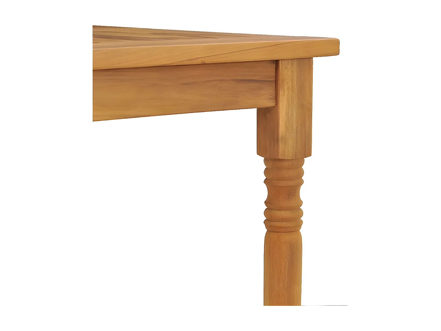 Harion  Tavolo Batavia 200x100x75 cm in Legno Massello di Teak