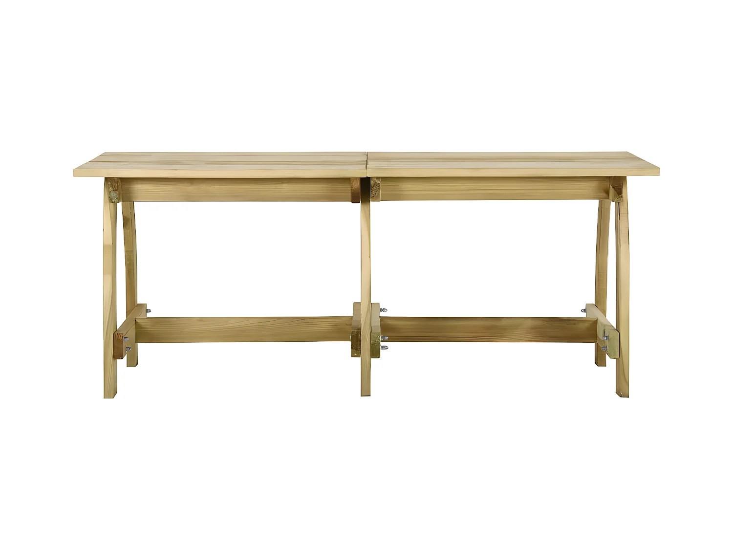 Thordir  Table de jardin 220x74x75 cm Bois de pin imprégné
