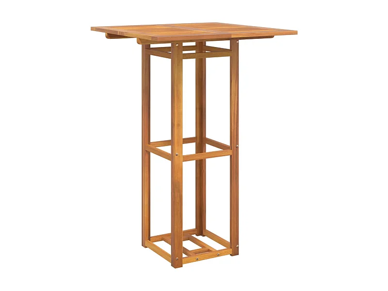 Prolenta Premium -  Bistrotisch 75x75x110 cm Massivholz Akazie