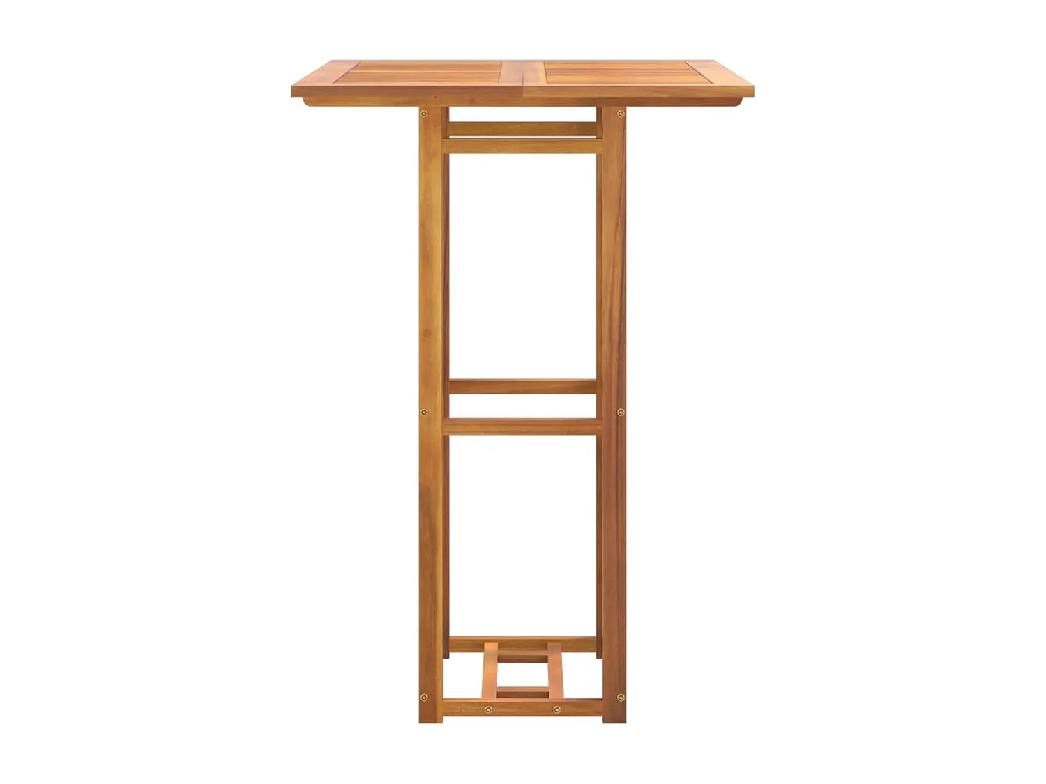 Prolenta Premium -  Bistrotisch 75x75x110 cm Massivholz Akazie