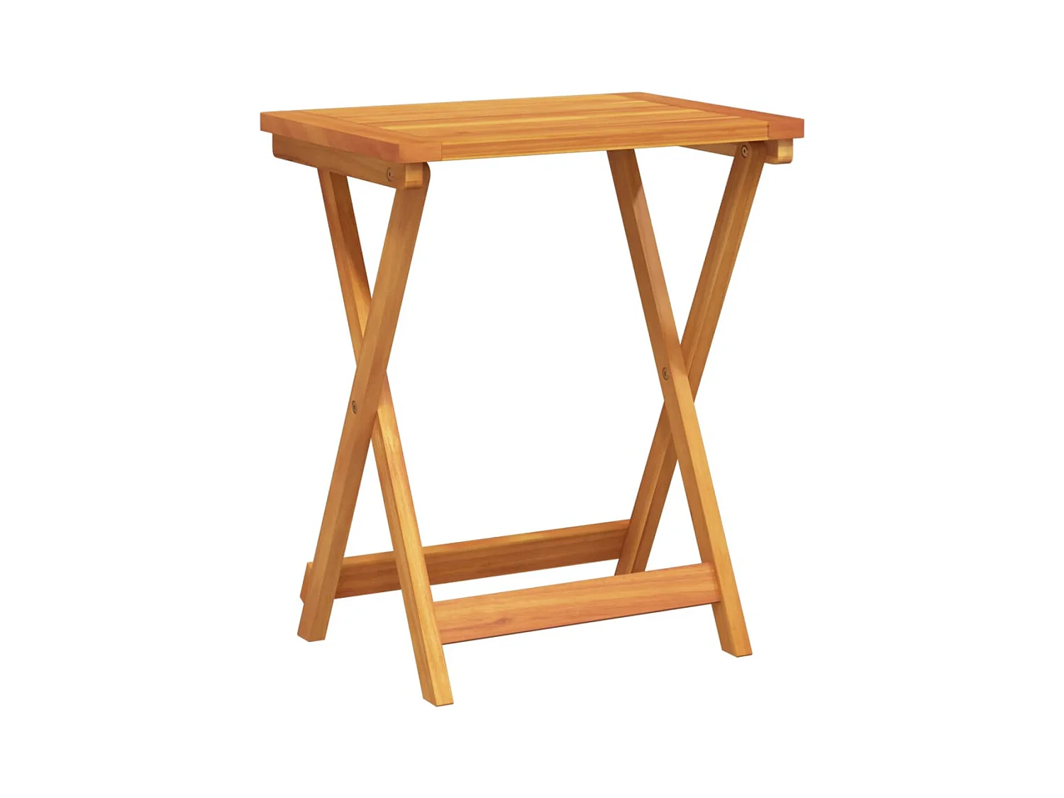 Garden Furniture -  Table pliable de jardin 50x36x60 cm bois d'acacia solide