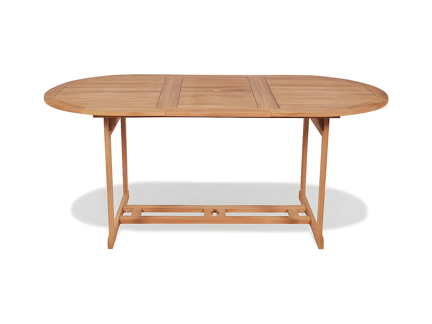 Sandro  Table de jardin 180x90x75 cm Bois de teck solide