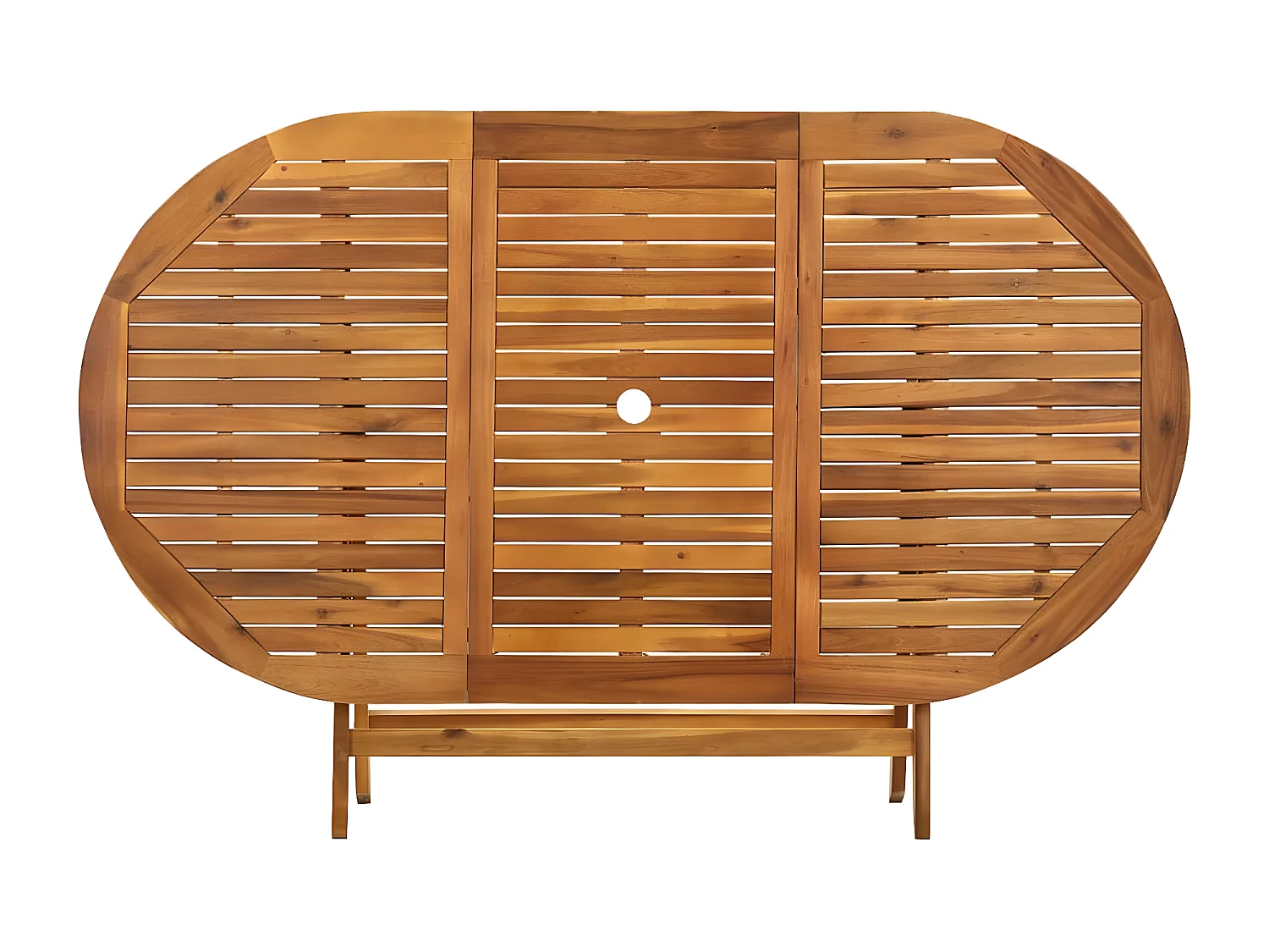 Celronor  Tuintafel inklapbaar 160x85x75 cm massief acaciahout