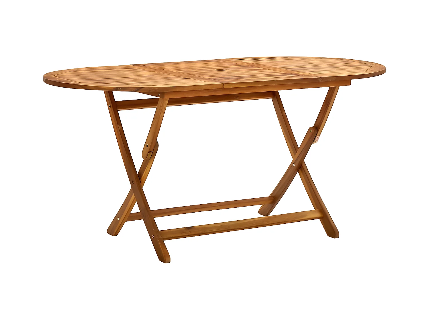 Celronor  Klappbarer Gartentisch 160x85x75 cm Massivholz Akazie
