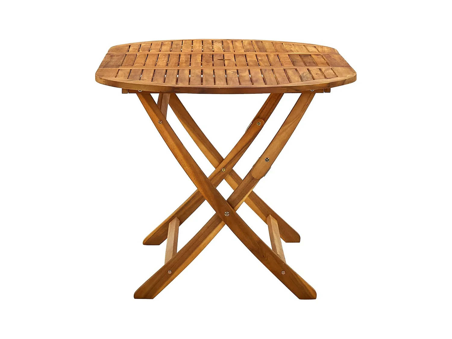Celronor  Klappbarer Gartentisch 160x85x75 cm Massivholz Akazie