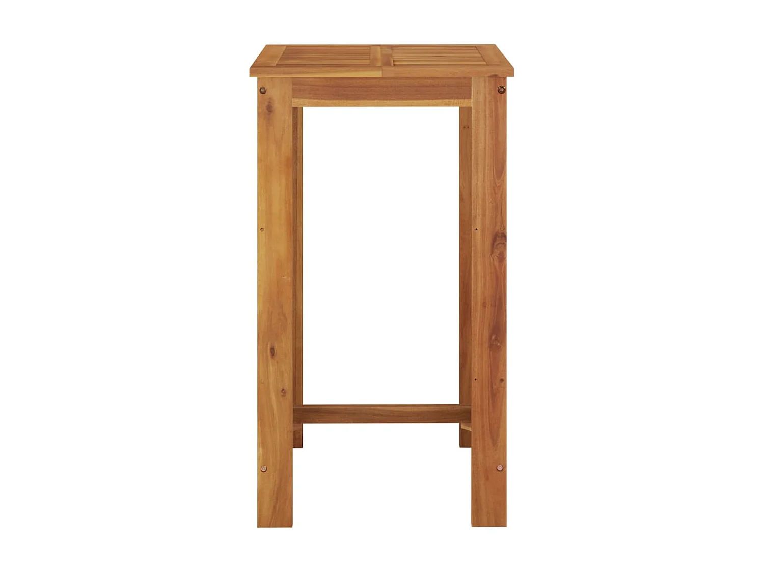 Jean-Alphonse  Table de bar de jardin 60x60x105 cm Bois d'acacia solide