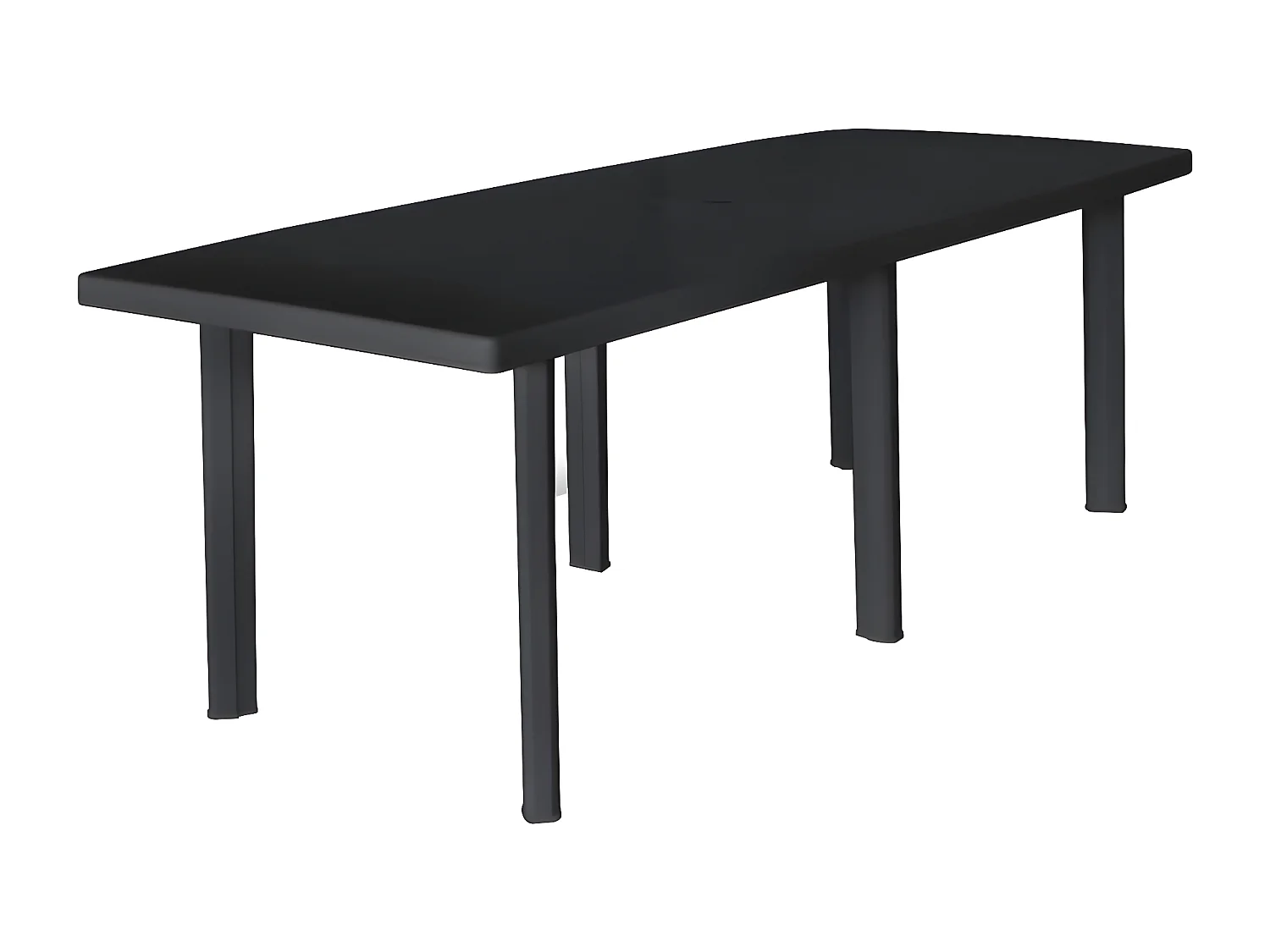 Garden Furniture -  Table de jardin Anthracite 216x90x72 cm Plastique