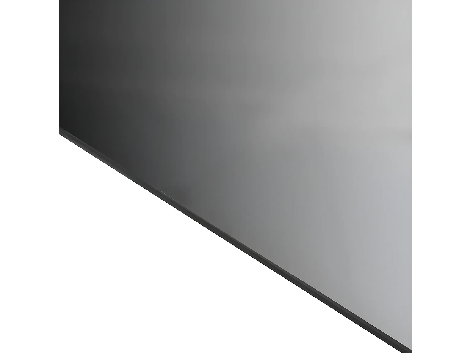 Xendel  Gartentisch Schwarz 80x80x74 cm Aluminium und Glas