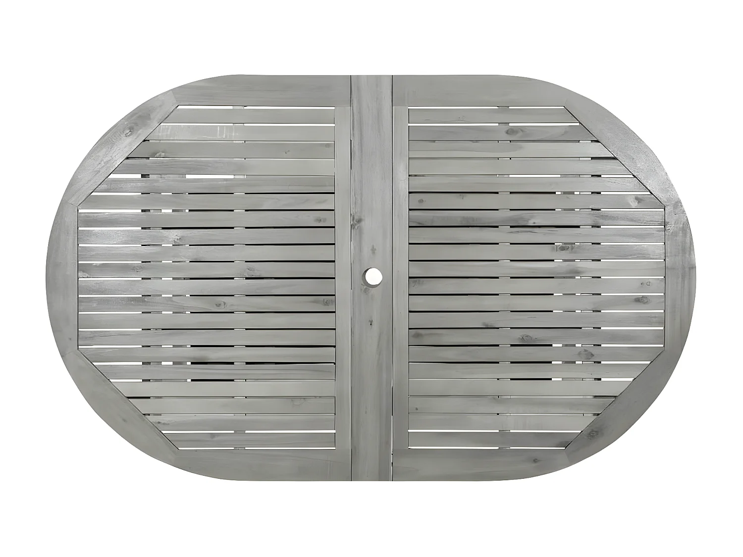 Stokkemarke  Mesa de comedor jardín madera maciza acacia (160-240)x100x75 cm