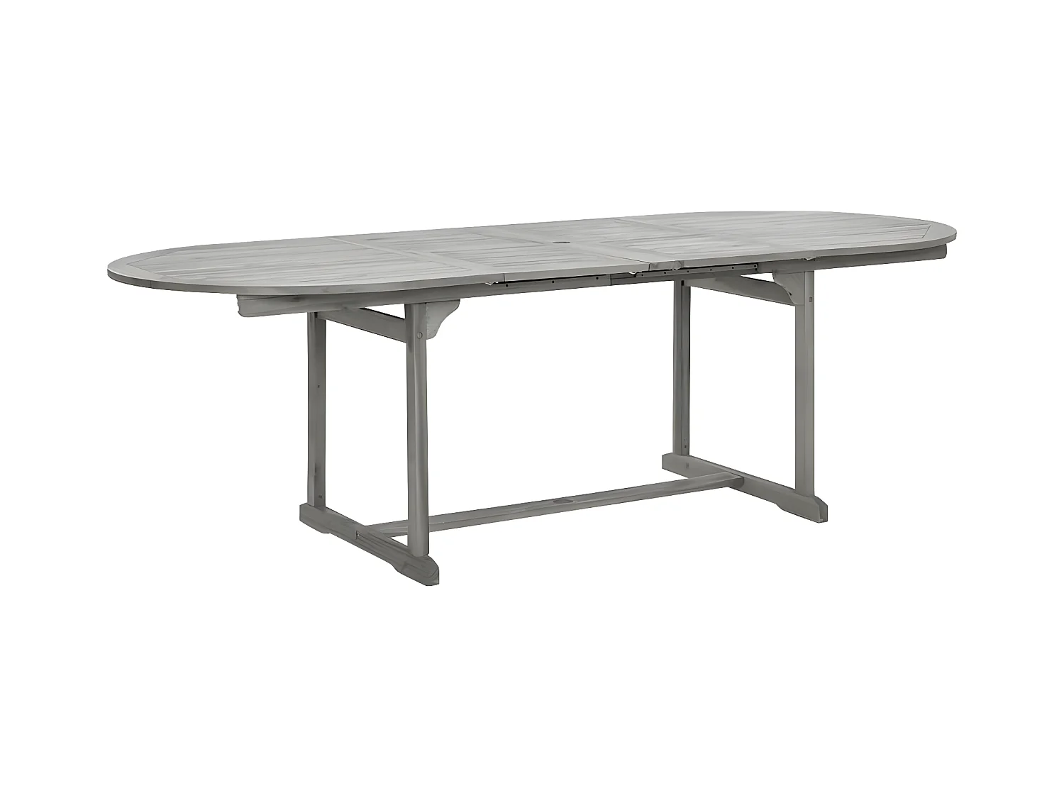 Stokkemarke  Tuintafel (160-240)x100x75 cm massief acaciahout