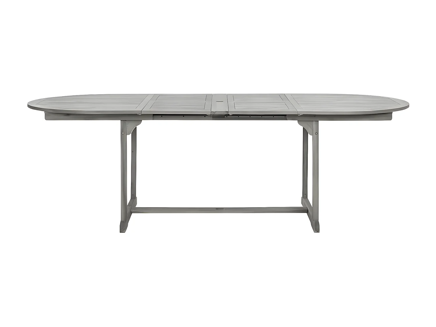 Stokkemarke  Table à dîner de jardin (160-240)x100x75cm Bois d'acacia massif