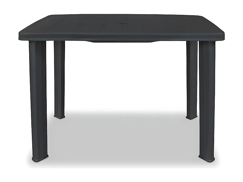 Taha  Table de jardin Anthracite 101 x 68 x 72 cm Plastique
