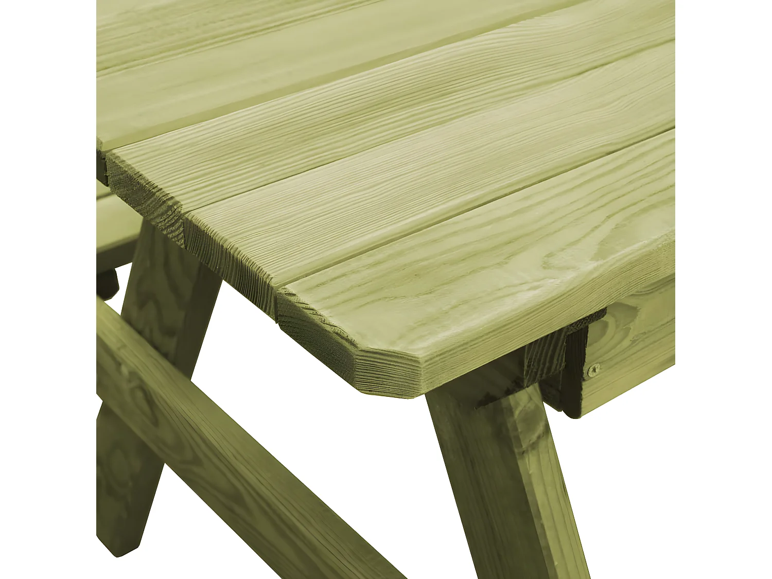 Garden Furniture -  Kinder-Picknicktisch 90x90x58 cm Imprägniertes Kiefernholz