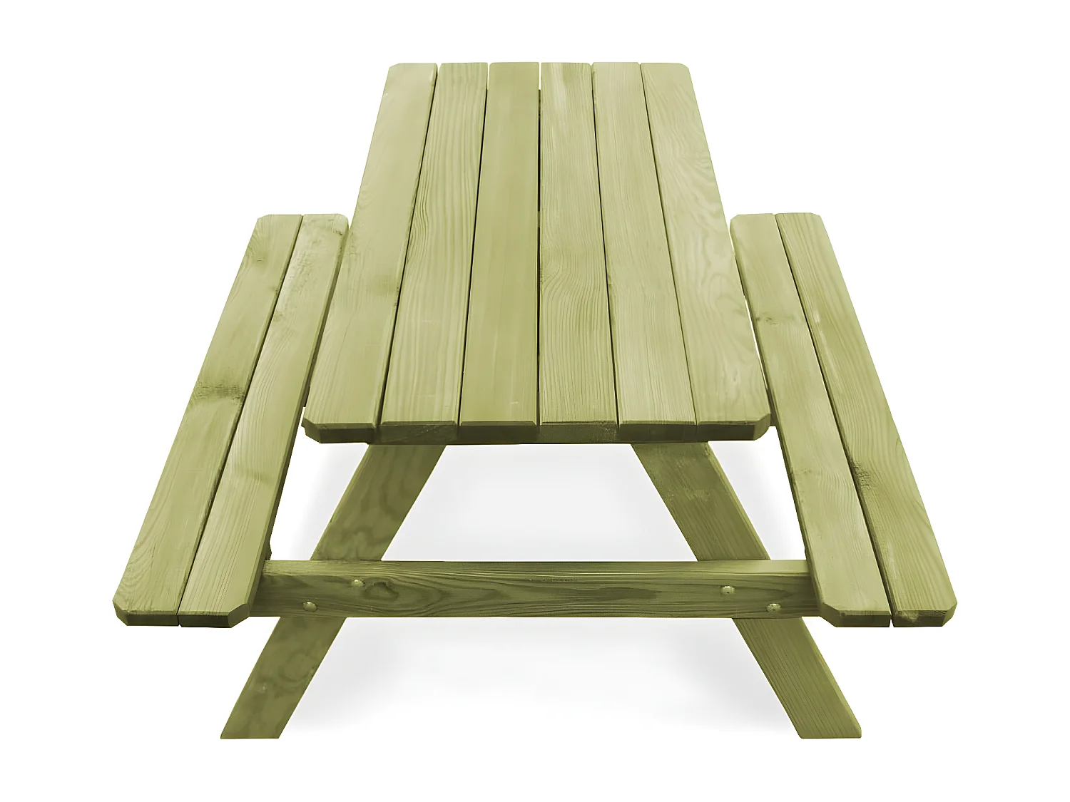 Garden Furniture -  Kinder-Picknicktisch 90x90x58 cm Imprägniertes Kiefernholz