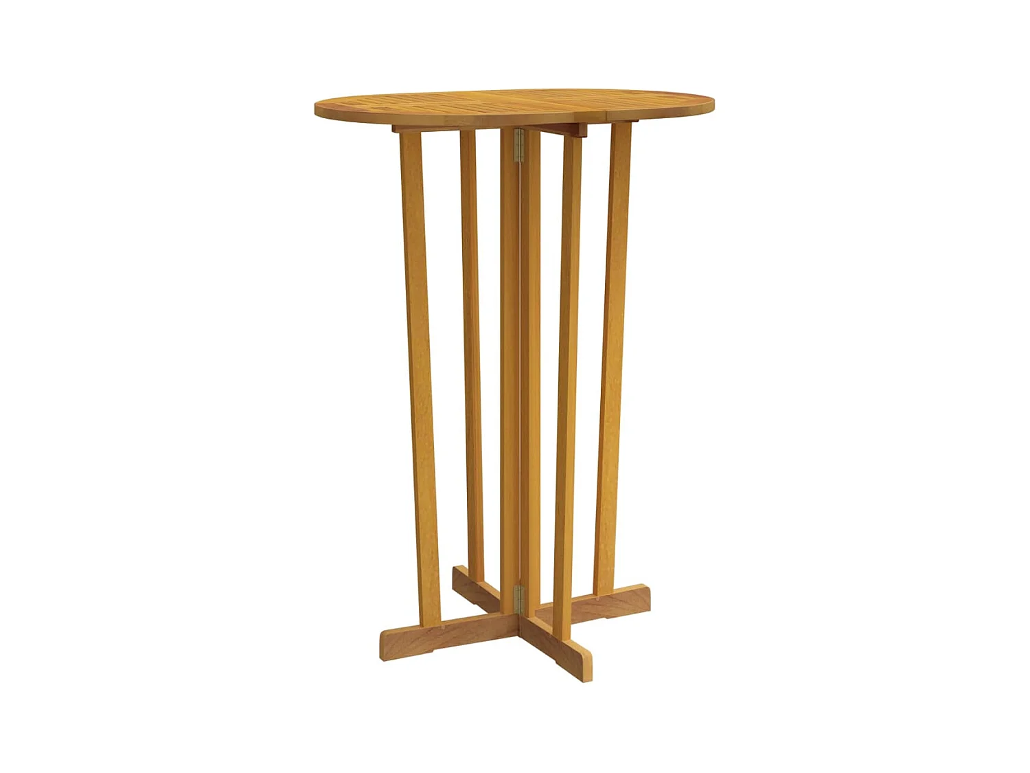 Garden Furniture -  Table de bar 90x65x105 cm Bois de teck solide