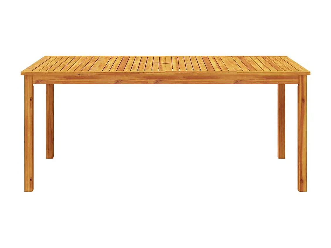 Amiens  Garten-Esstisch 180x90x75 cm Massivholz Akazie