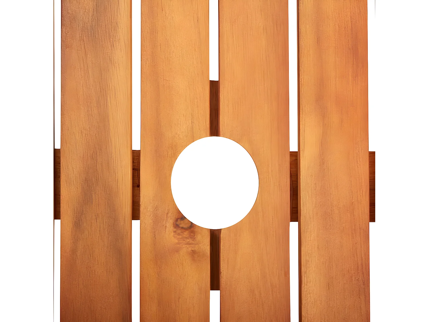 Eser  Table de jardin 88x88x74 cm Bois d'acacia massif