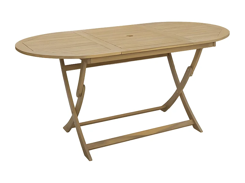 Celronor  Gartentisch Klappbar 160x85x75 cm Massivholz Akazie