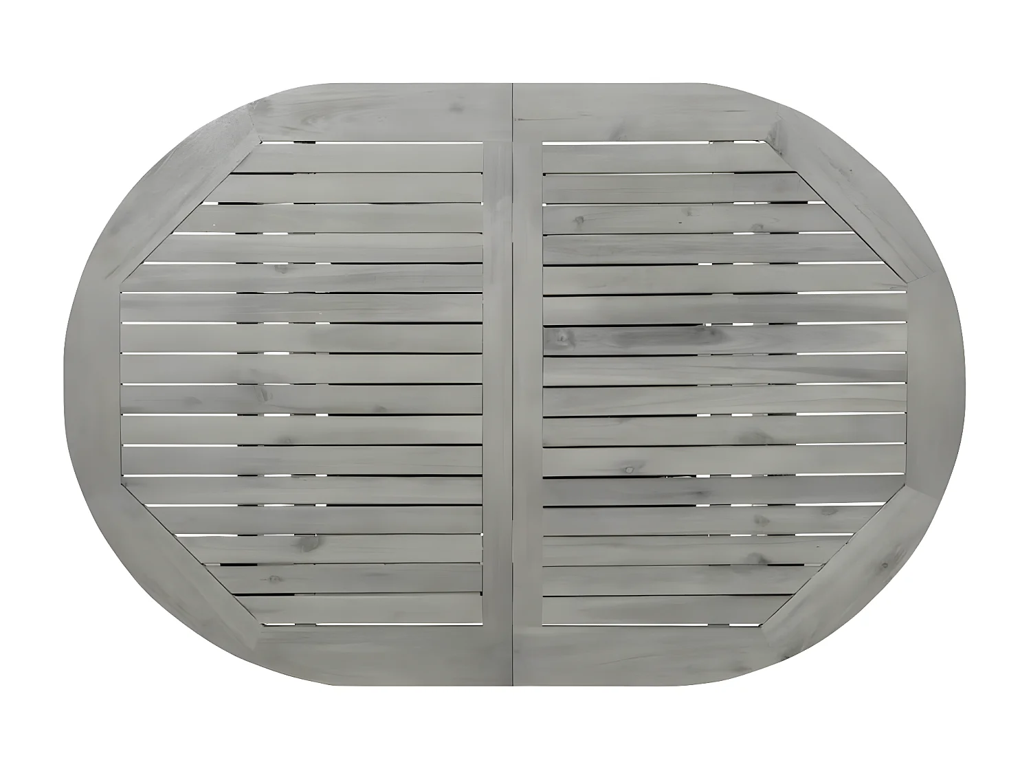 Stokkemarke  Tuintafel (120-170)x80x75 cm massief acaciahout