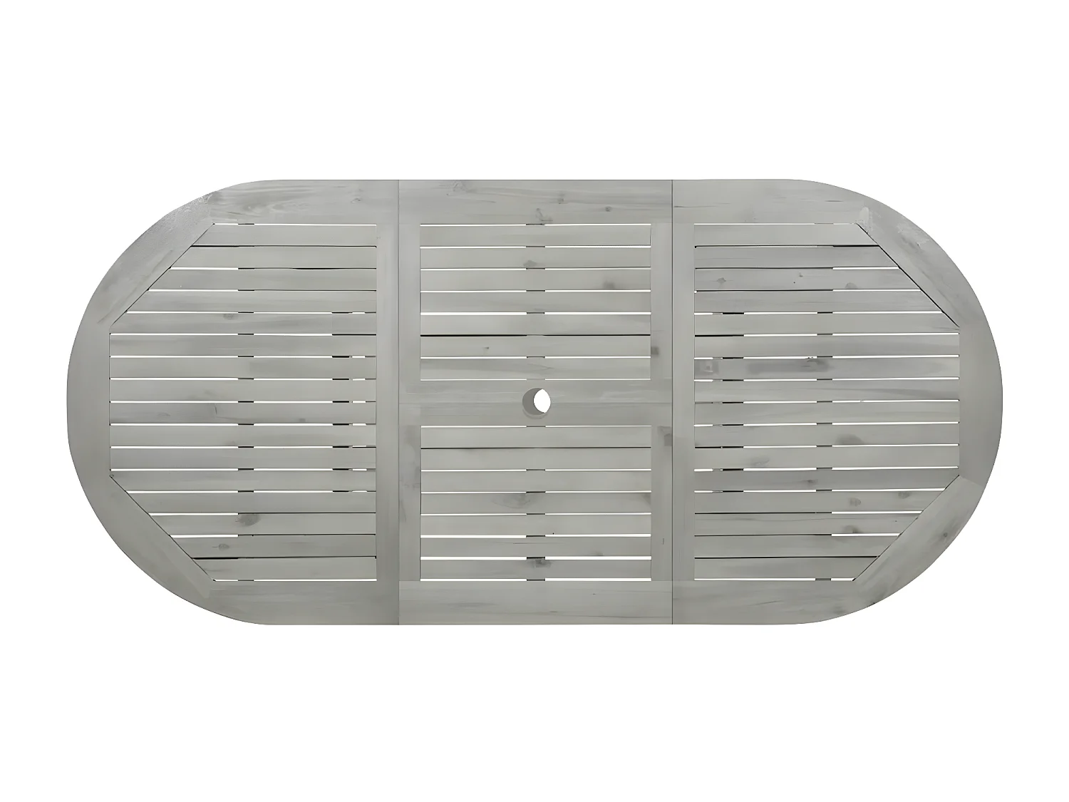 Stokkemarke  Tuintafel (120-170)x80x75 cm massief acaciahout