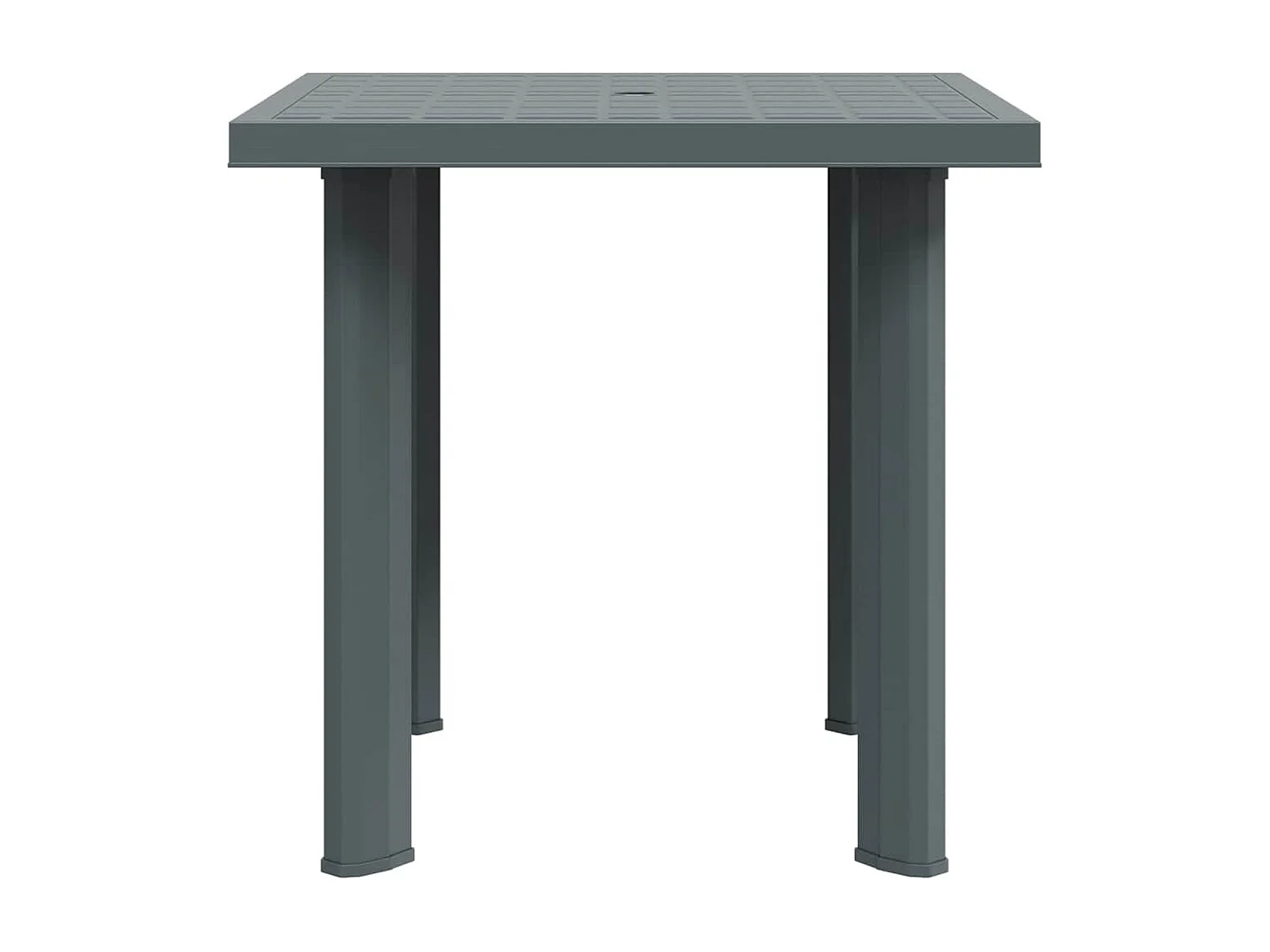 Claire-Evelyne  Table de jardin Vert 80x75x72 cm Plastique