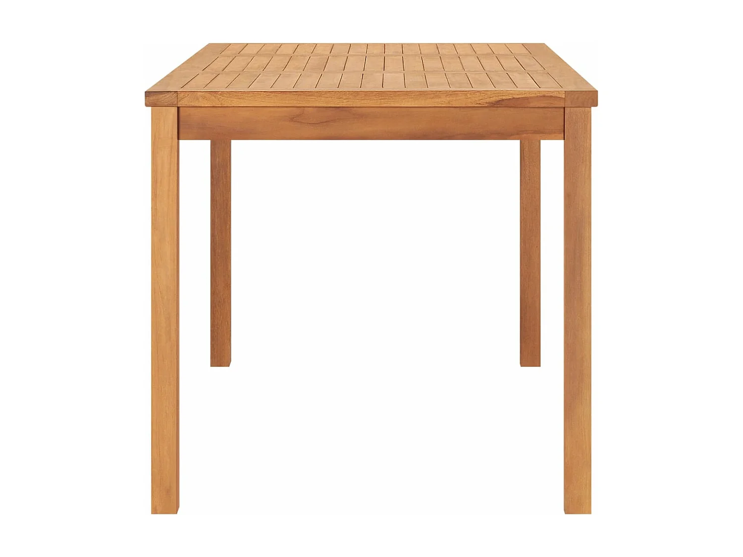Yvlen  Tavolo da Pranzo da Giardino 160x80x77 cm in Massello di Teak