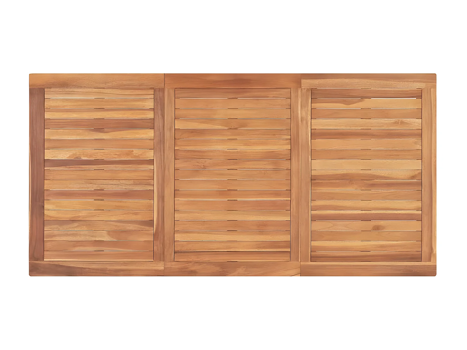 Yvlen  Tavolo da Pranzo da Giardino 160x80x77 cm in Massello di Teak