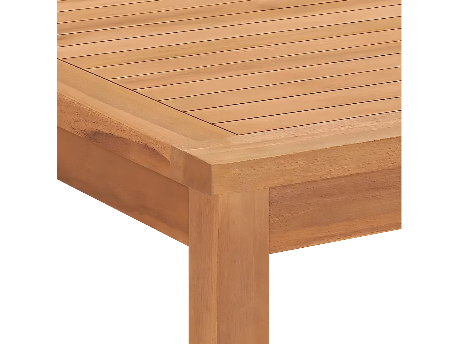 Yvlen  Tavolo da Pranzo da Giardino 160x80x77 cm in Massello di Teak