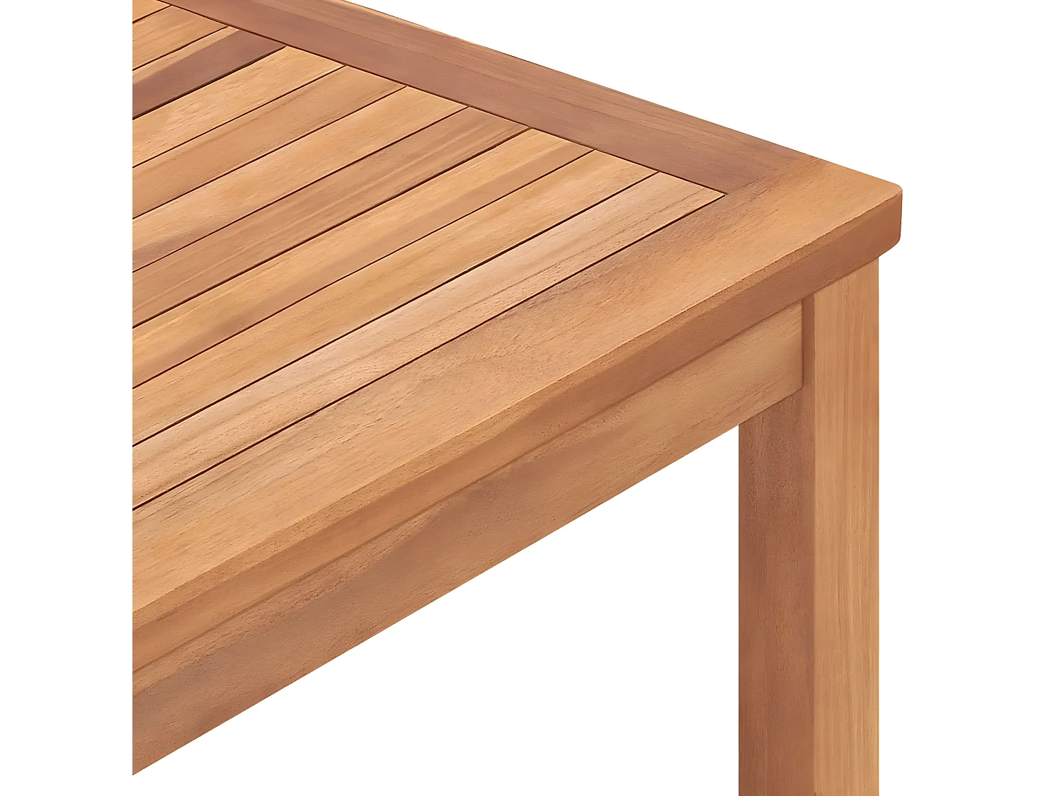 Yvlen  Tavolo da Pranzo da Giardino 160x80x77 cm in Massello di Teak