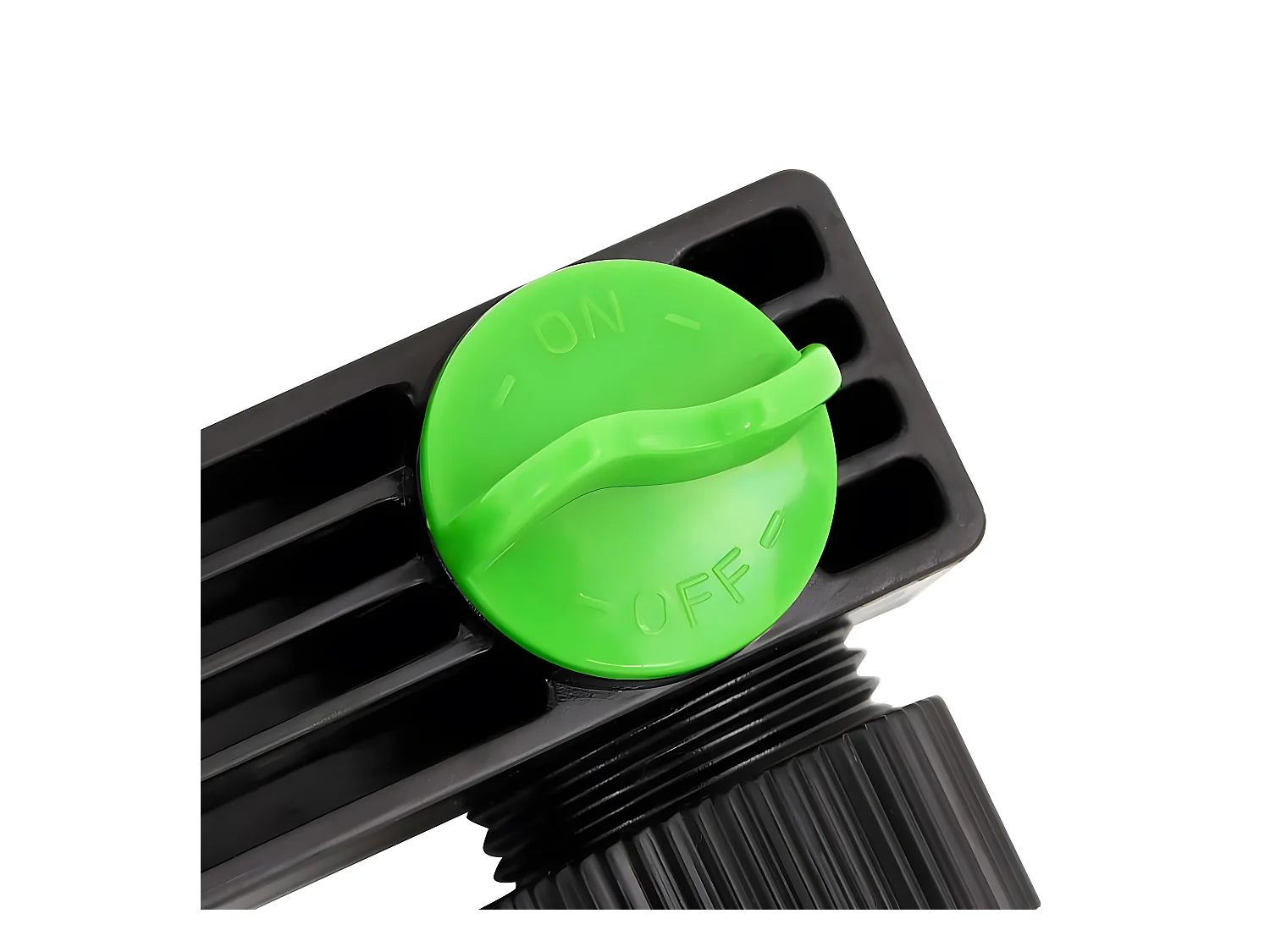 Prolenta Premium -  Adaptador para grifo de 4 vías ABS & PP verde negro 19,5x6x11cm