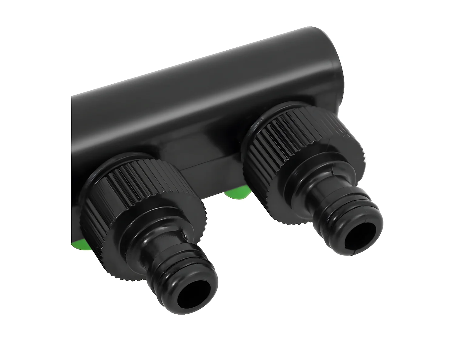Prolenta Premium -  Adaptador para grifo de 4 vías ABS & PP verde negro 19,5x6x11cm