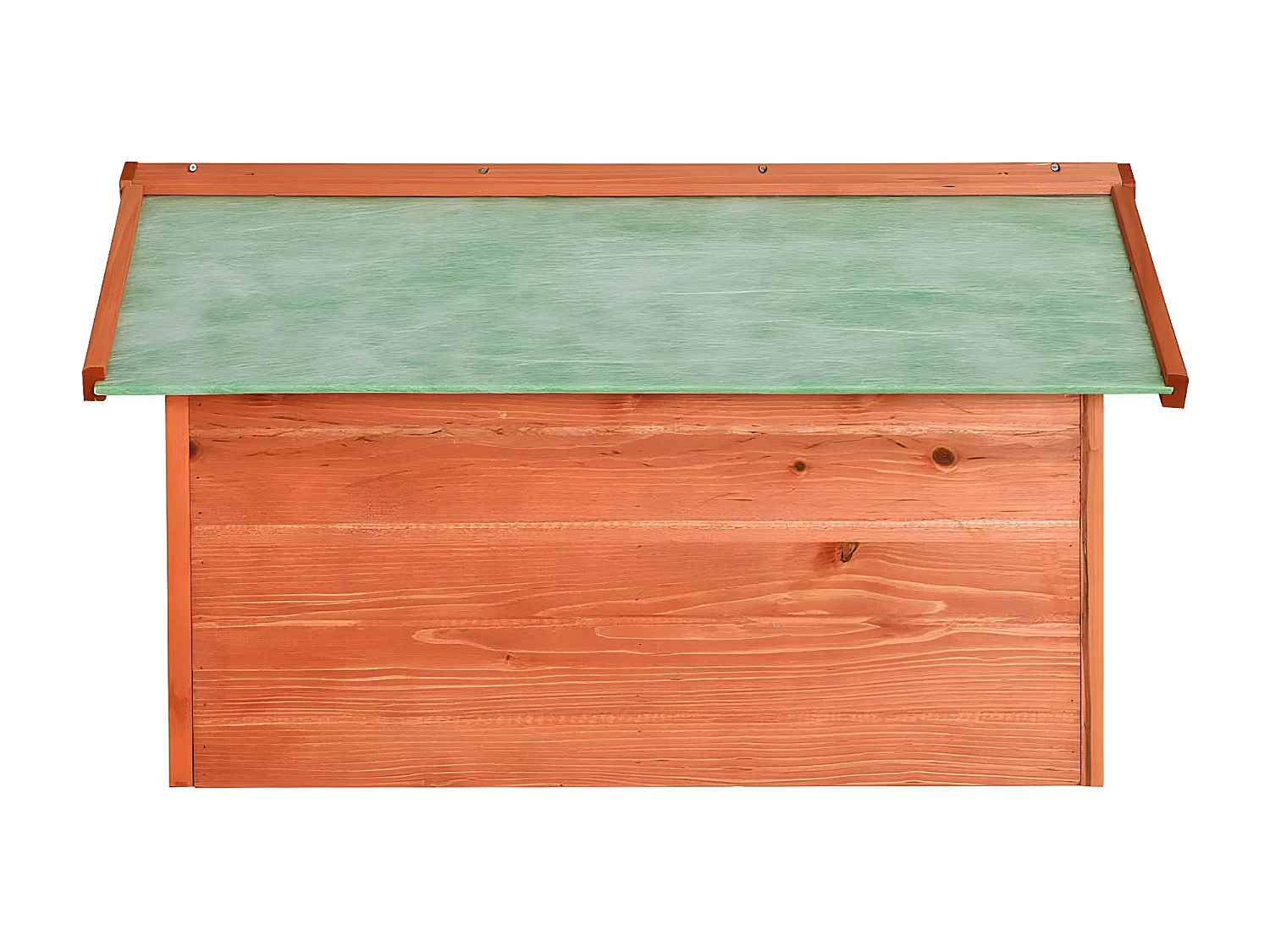 Prolenta Premium - Roboter-Rasenmäher Garage 72x87x50 cm Massivholz Tanne