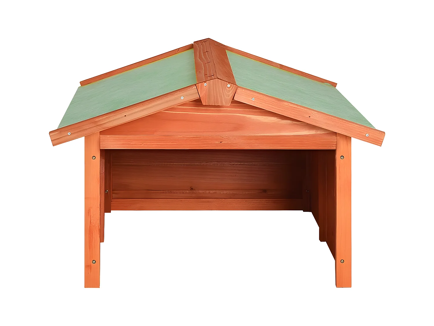 Maison Exclusive Caseta de cortacésped robótico madera maciza abeto 72x87x50 cm