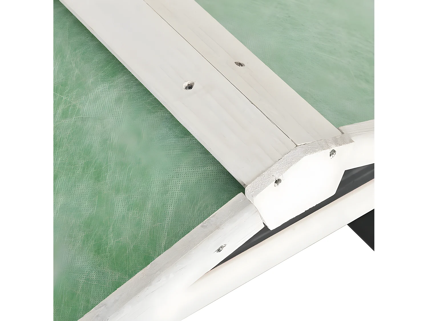 Maison Exclusive Caseta de cortacésped robótico madera abeto gris y blanco